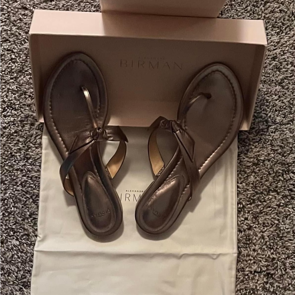 Gold sandals